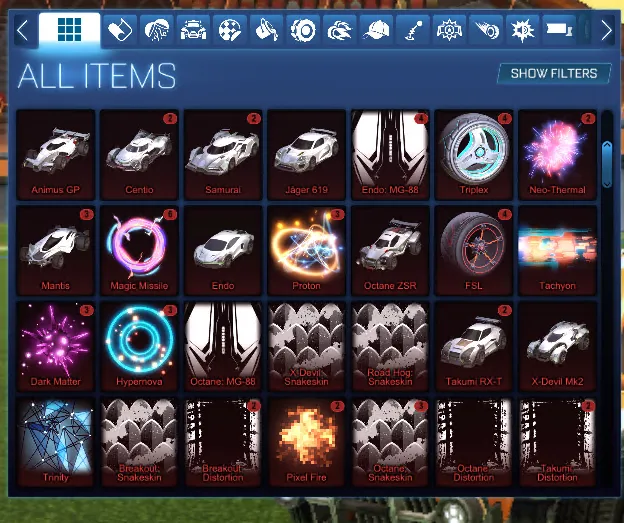 STOCK904 //Endo Mantis 30+ Cars 20+ Boosts K2 Roulette Chrono ARA-S1 Zomba (K)