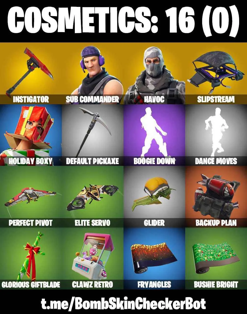 ❤️3 SKINS❤️16 COSMETICS❤️HAVOC❤️SUB COMMANDER❤️BACKUP PLAN❤️CAN PLAY ON PSN❤️XBOX❤️PC❤️NINTENDO❤️MOBILE❤️0 VBUCKS❤️FULL EMAIL ACCESS❤️