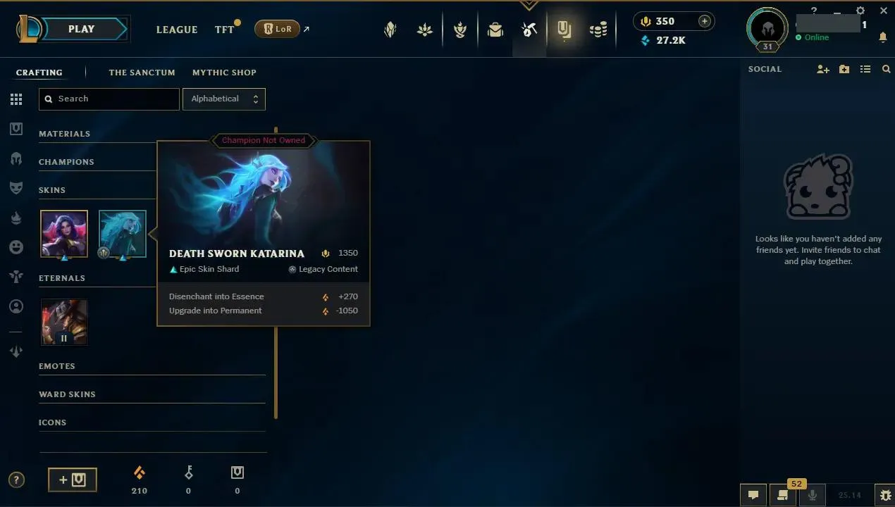 🌍EUW🛡️Handlevel ✨WR: 86%🔥Max LP Gains ⚡Gold IV (28 LP)♾️Lifetime Ownership📧Full Email Access