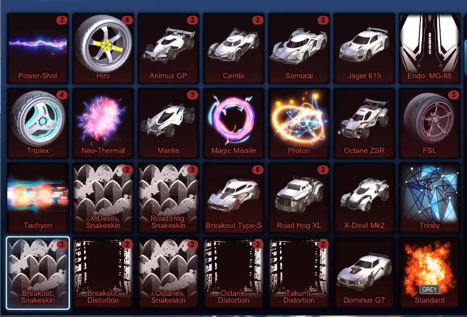 STOCK720 //Zomba Draco Mainframe Fire God Heatwave Fennec Octane ZSR Zowie Stella Finny Synthwave (K)