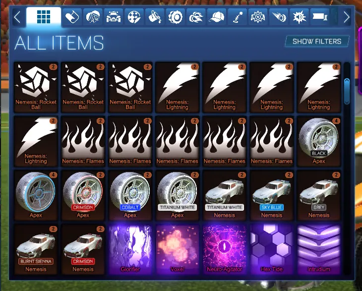 STOCK936 //TW Octane Fennec Black Nuke Apex Black Splash Luxury Account (K)