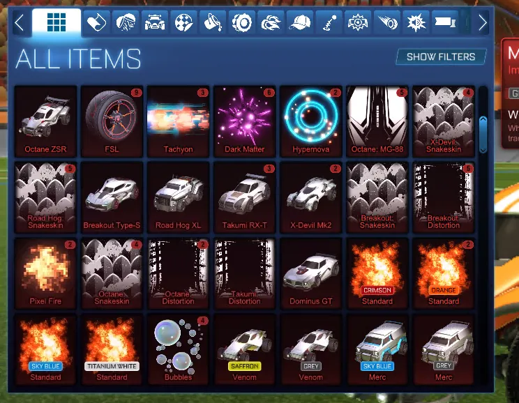 STOCK891 // Acc with Fennec, 40 Car's, 40 BM's//With 87 Bodies, 40 Black Markets, Zomba (K)