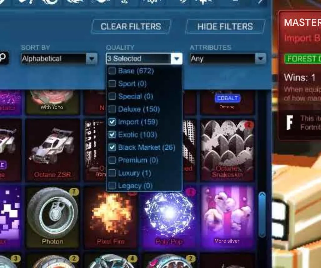 STOCK805 //Fennec, Electroshock, Sub-Zero, Streamline, Poly Pop, Draco, Dynamo, Discotheque, Dark Matter, Reactor (K)