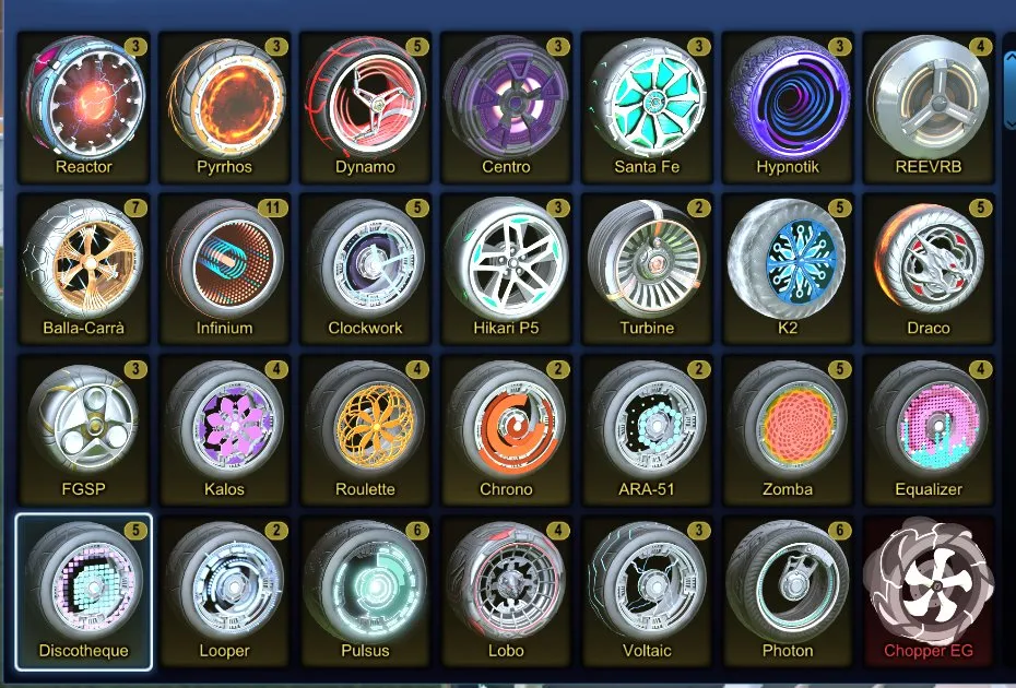 RL894 //Dominus, Endo, Fennec, 40+ Cars, Painted Variants, Premium Wheels & Goal Explosions (K)