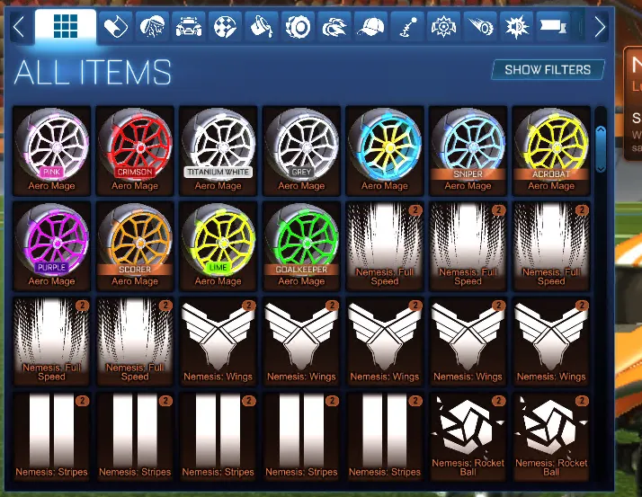 STOCK987 //TW Octane Fennec Black Nuke Apex Lightning Flames Titanium White 200 Chests Black Splash Luxurious Collection (K)
