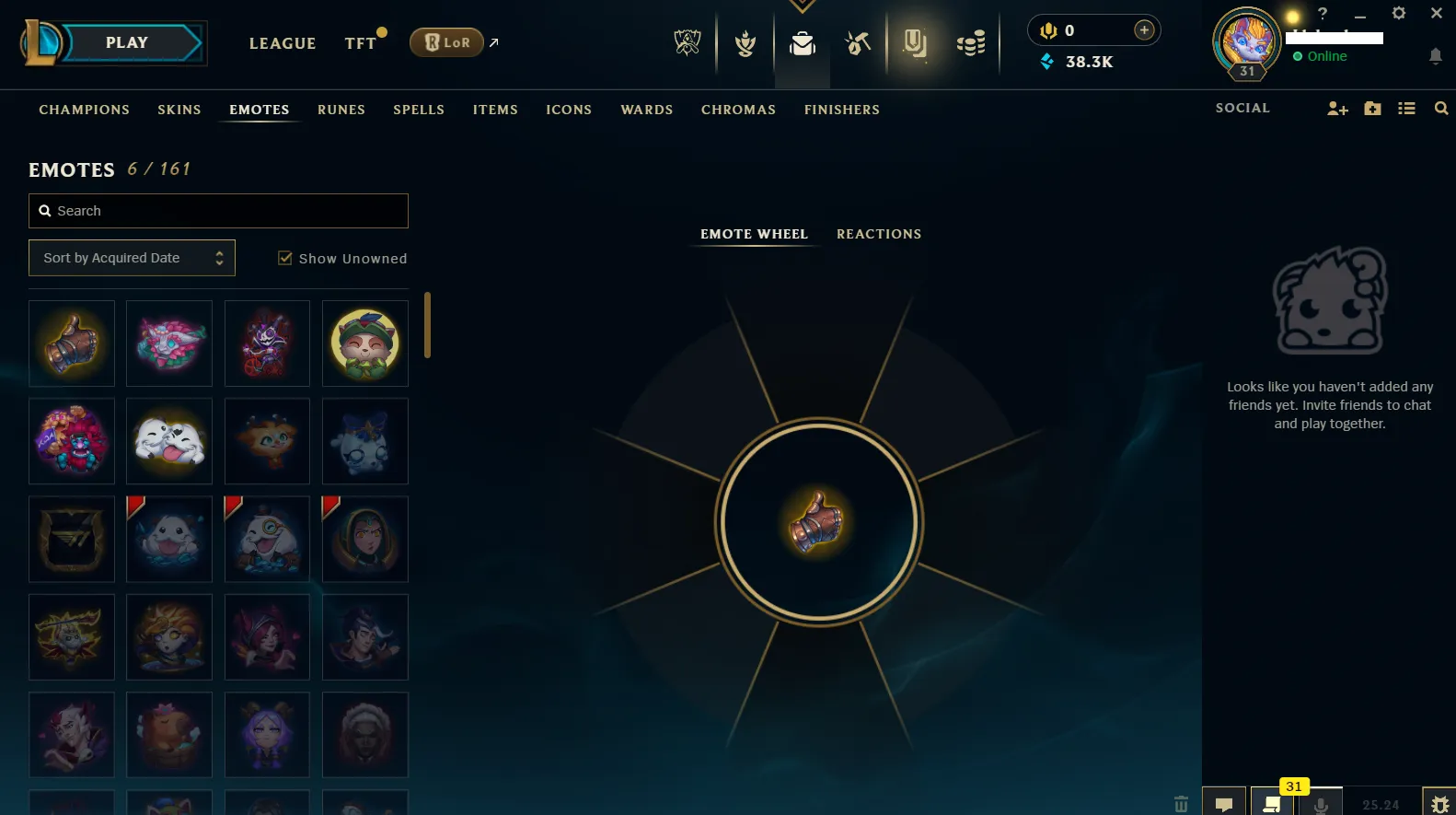 🌎NA 🔥S15⭐️Iron 1 🏆28 Champion ☢️1 Skins (Owend) 1 Shards 🔥38k+ BE☢️🔥Honor 3 ✅Unverified Email🚀instant