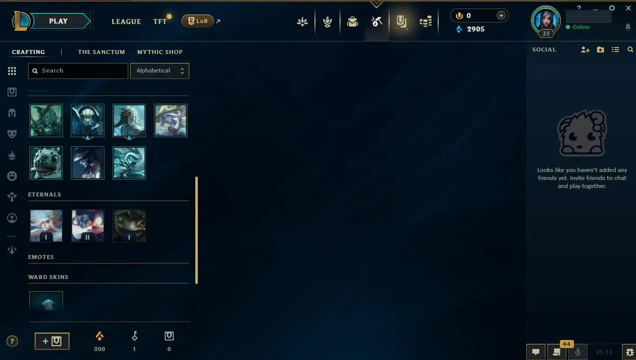 🌍 EUW ⚡ Silver IV (Placements) 🔥 Fresh Account Silver4 Start! ⸱ Skins in Loot! ♾️ Lifetime Ownership 📧 Full Email Access