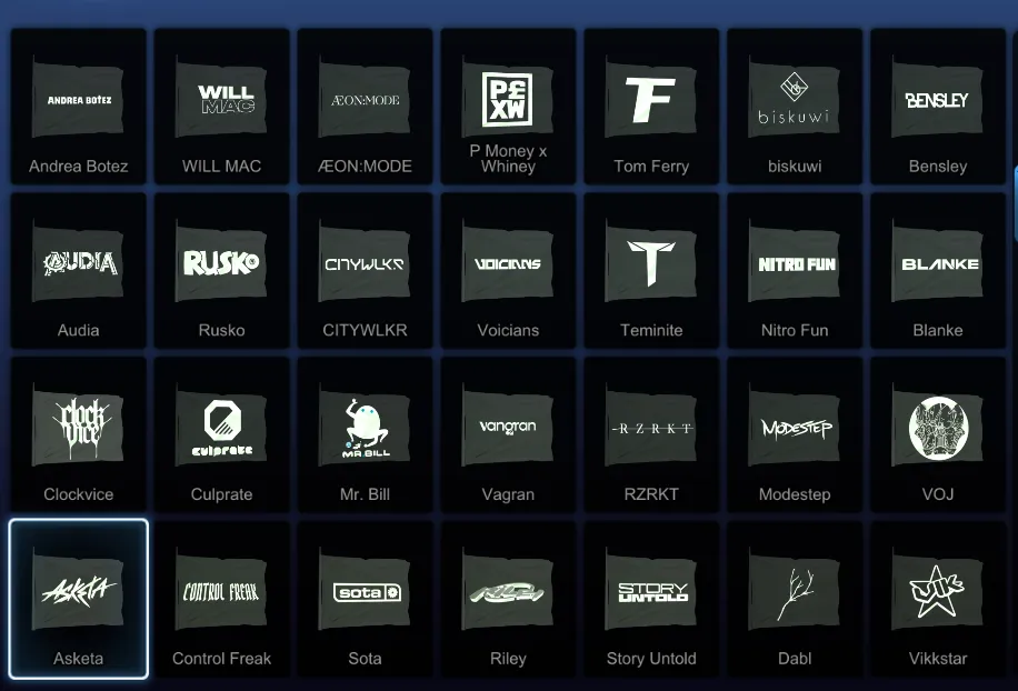 STOCK717 //Painted Octane Breakout Paladin X-Devil Road Hog Hotshot Flamethrower Boosts Toon Smoke Hearts (K)