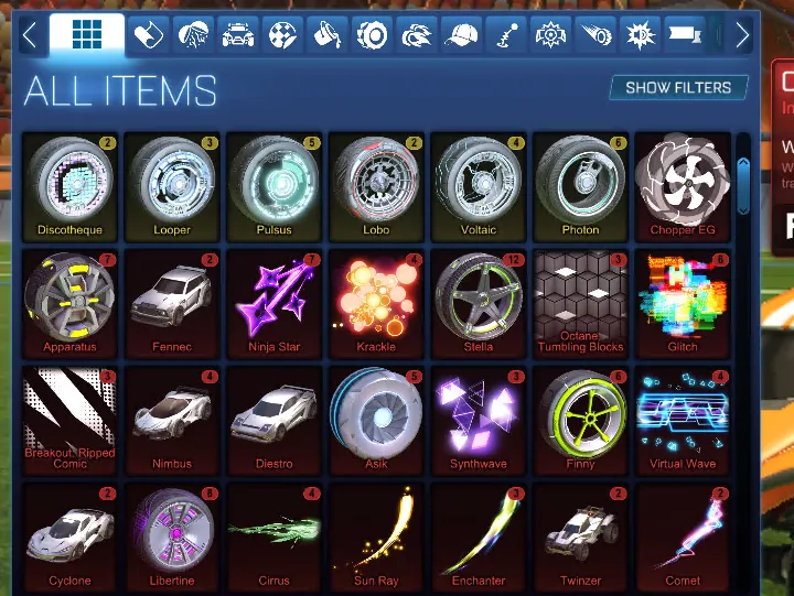 STOCK909 //Fennec/ TW/ Black Standard Boost 40+ BMs Import Rockstrikers (K)