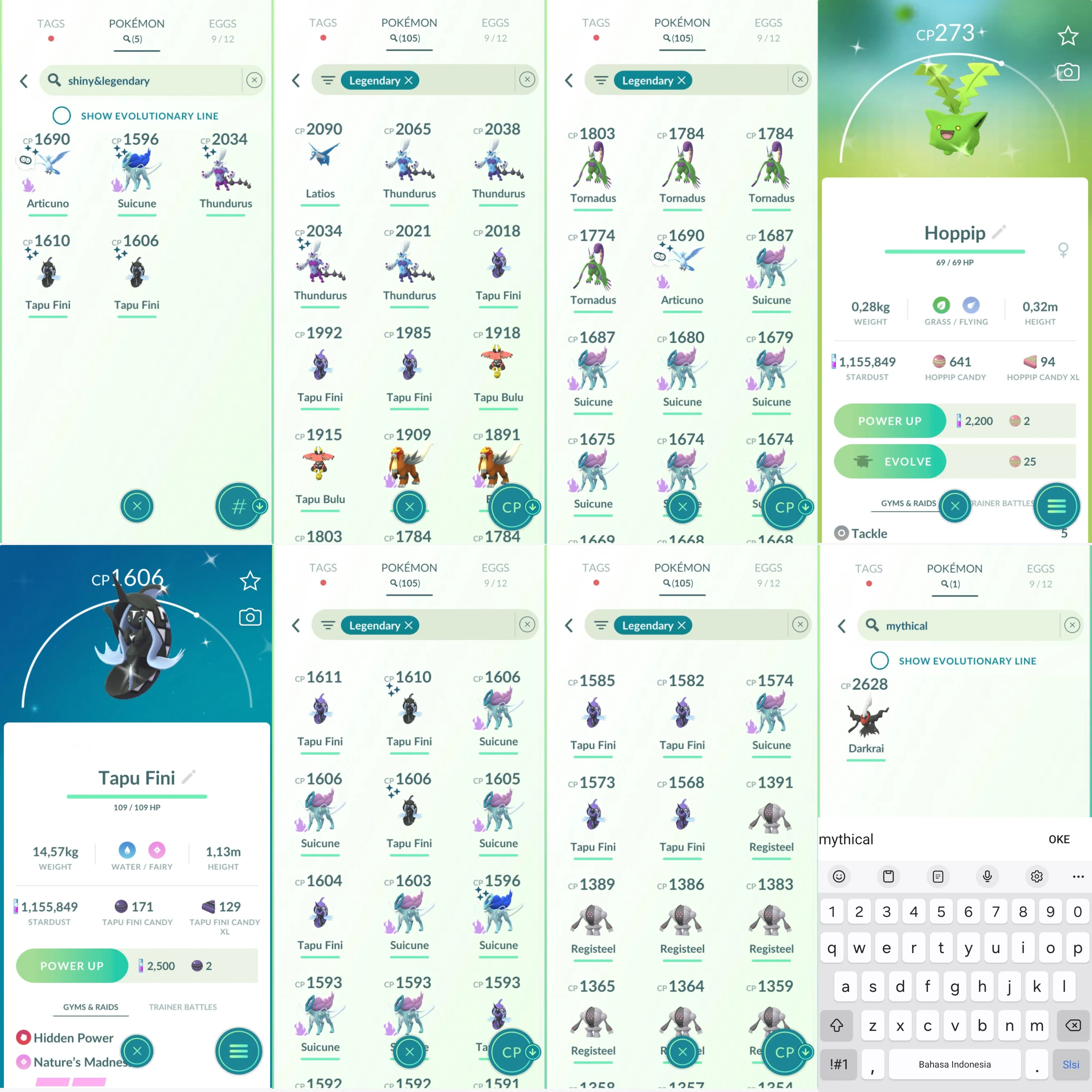 1055 LV40 Suicune100 Venusaur100 Shiny: zorua, mawile, delcatty, numel, zigzagoon, shadow suicune, shadow articuno