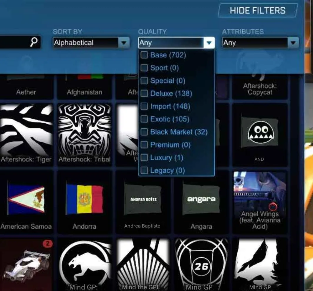 STOCK814 //Fennec With 30+ Black Markets, 250+ Import Exotic Items, Many Painted Cars (K)