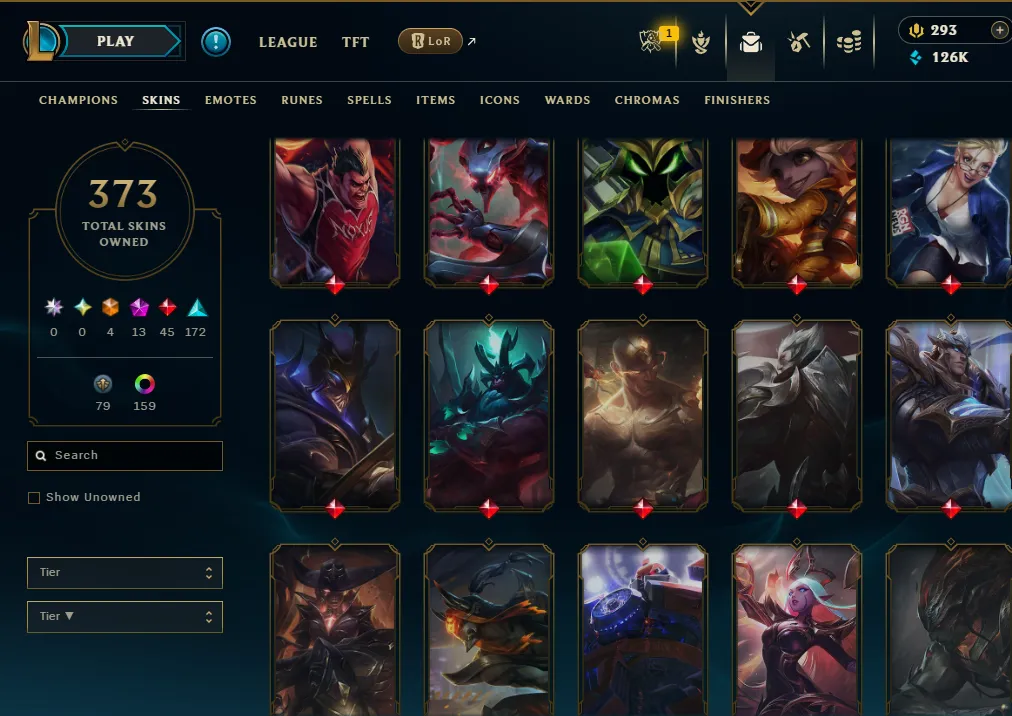 👑(EUW) SILVER III (100% WR, HIGH ELO) 🚀373 SKIN