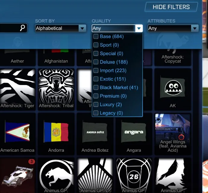 STOCK657 //TW Octane Fennec Mainframe Fire God Dueling Dragons 40+ Black Markets 350+ High Rarity Items (K)