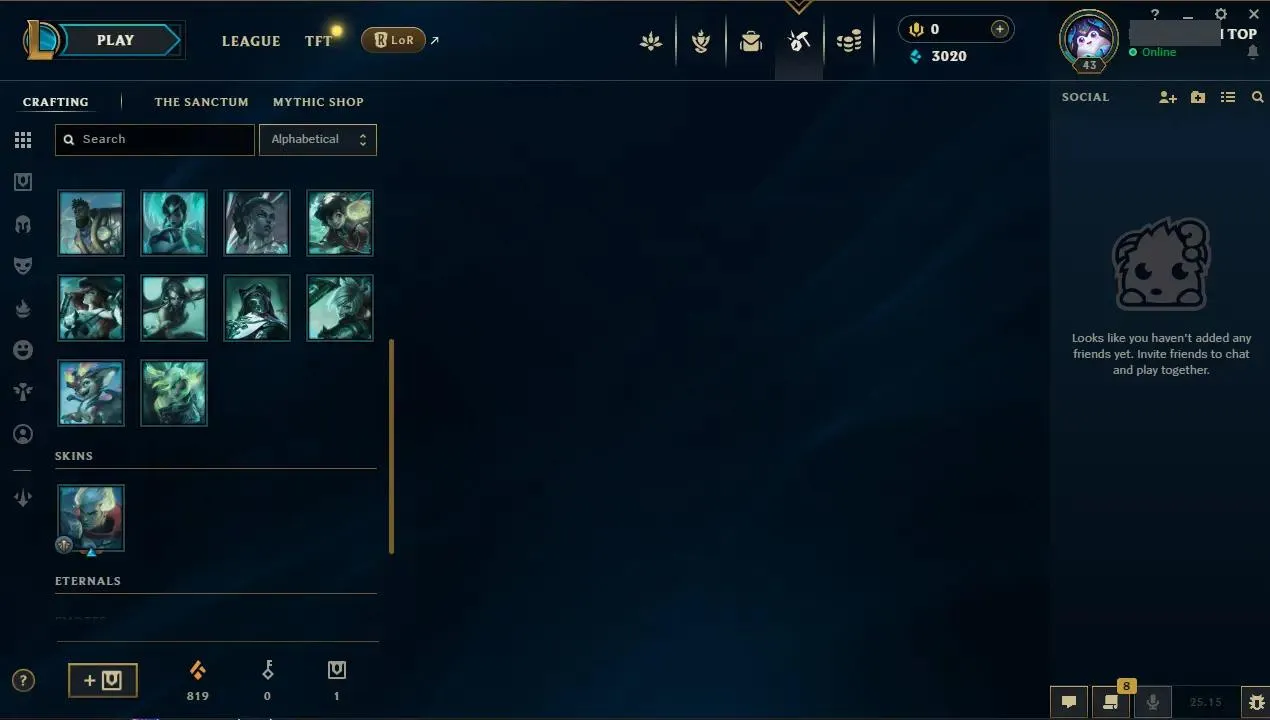 🌍 EUW ⚡ Master I (18 LP)✨ WR: 72% 🔥Good LP Gains & Solid MMR ♾️ Lifetime Ownership 📧 Full Email Access #X437