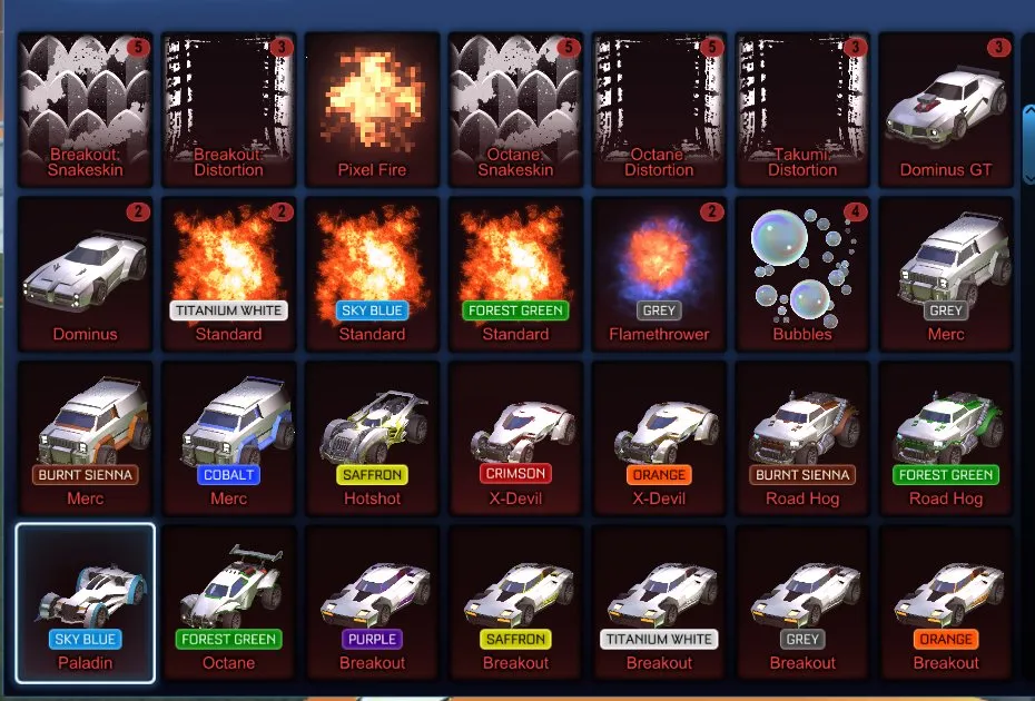 STOCK637 //ACC with Dominus, Endo, TW Standard Boost, 50+ Cars, Many Black Market Goal Explosions (K)