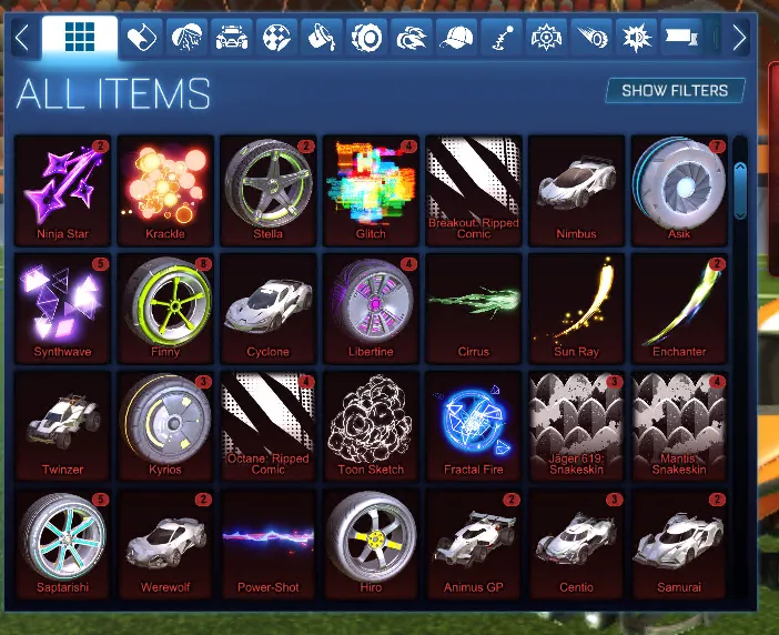 STOCK900 // Fennec Dominus 200+ Black Markets Exotics Imports Breakout Octane Aftershock Ares GP (K)