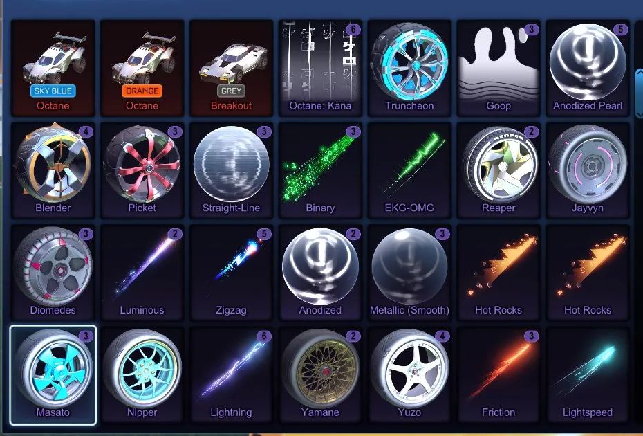 STOCK655 //TW Octane, Fennec, Anodized Pearl, Dueling Dragons, Hellfire, Fireworks, Creeper, Draco, Infinium, Hypnotik (K)