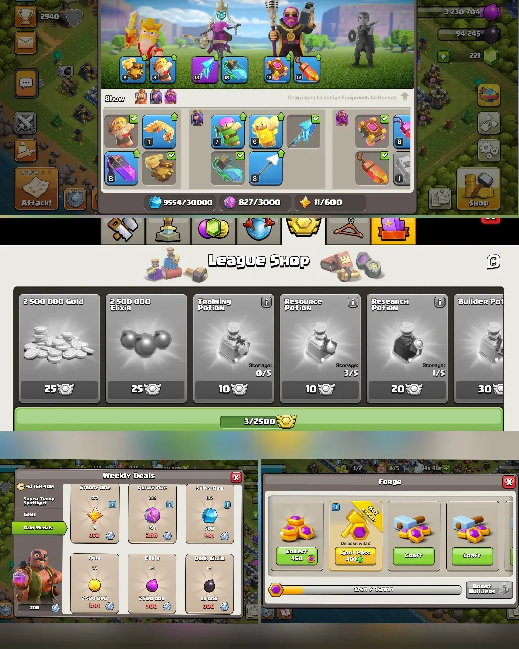 C025 TH12 PIXEL SCENERY - XP133 - 206 GEMS - CN 500 GEMS - BK50 SKIN3 - AQ52 SKIN 2 GHOST FA13 - GW27 SKIN PARTY WARDEN - BM9