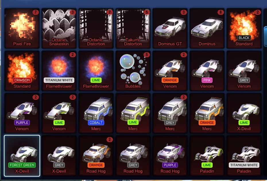 STOCK682 //TW Octane Fennec Black Standard Boost 250+ Exotic Drops Shattered Dueling Dragons Fire God Toon (K)