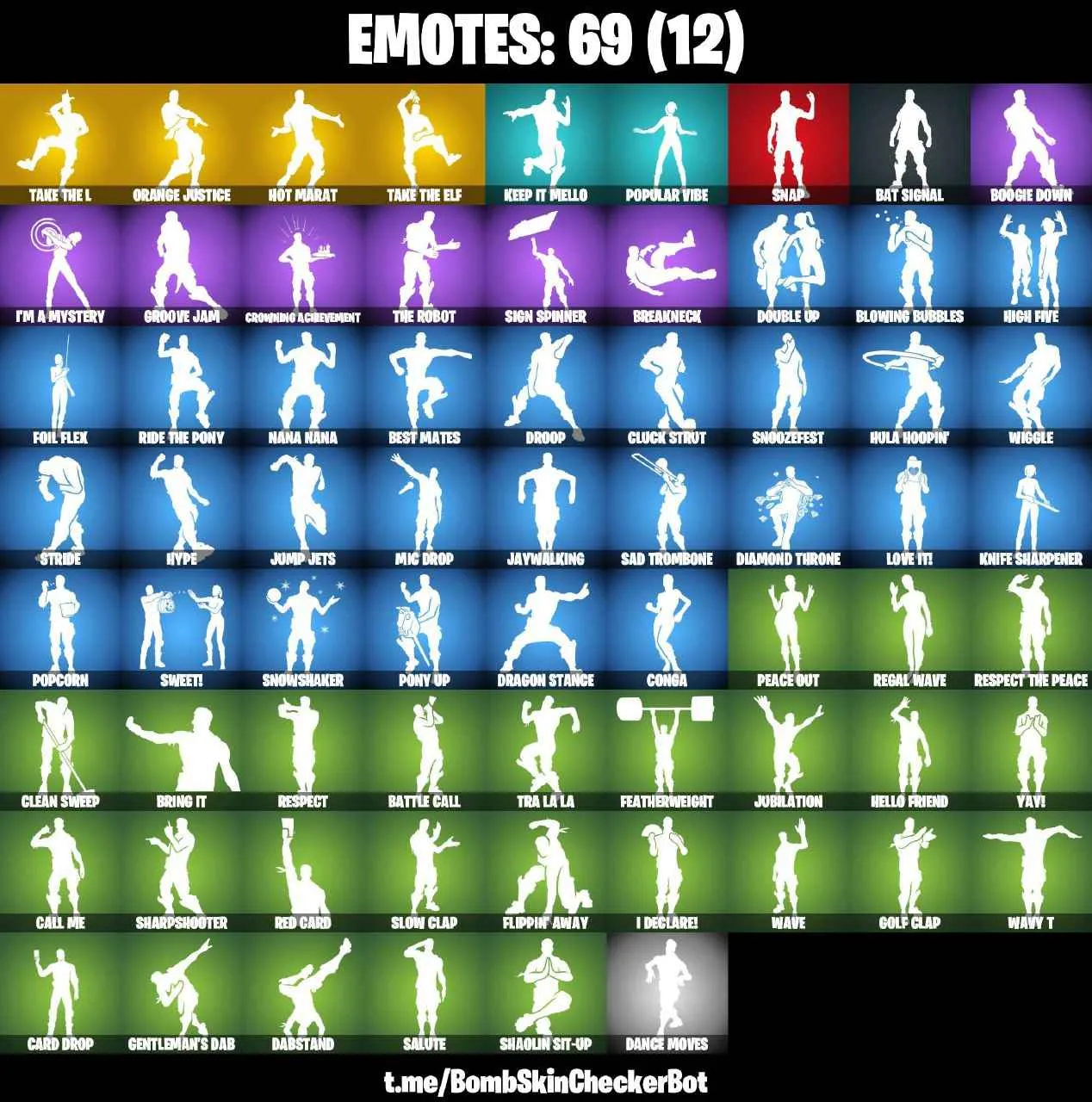 ❤️69 SKINS❤️TAKE THE L❤️THE REAPER❤️ELITE AGENT❤️OMEGA❤️WHIPLASH❤️CATALYST(MAX)❤️ORANGE JUSTICE❤️MOGUL MASTER❤️ZOEY❤️REVERIE❤️HOPE❤️BULSSEYE❤️CARBIDE(STAGE 5)❤️PEELY❤️SNOWFLAKE❤️ASTROWORLD CYCLONE❤️ICE BREAKER❤️PEPPERMINT PICK❤️CAN PLAY ON PSN❤️XBOX❤️PC❤️