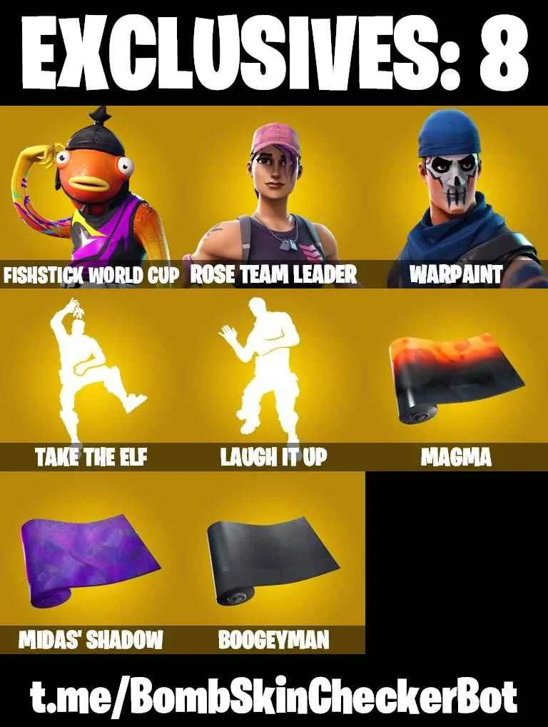 ❤️70 SKINS❤️FISHSTICK(MAX)❤️OG STW❤️AHSOKA TANO❤️LAUGH IT UP❤️MOGUL MASTER❤️ONESIE❤️AURA❤️MEDUSA❤️LYNX(STAGE 4)❤️ROX(STAGE 5)❤️PEELY❤️SANDSHARK DRIVER❤️RED-NOSED RAIDER❤️ICE BREAKER❤️TAKE THE ELF❤️CAN PLAY ON XBOX❤️PC❤️NINTENDO❤️MOBILE❤️400 VBUCKS❤️