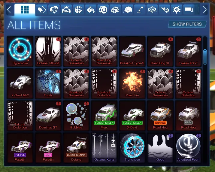 STOCK938 //Fennec Mantis 200+ BM Exotics Imports Octane Breakout Road Hog Forest Green X-Devil Ninja (K)