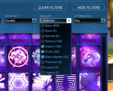 STOCK780 //Titanium White Breakout, Fennec, 250+ Exotics, Black Markets and Imports (K)