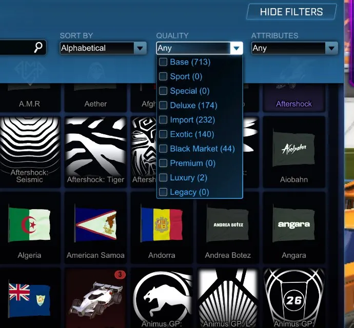 STOCK659 //Fennec Dominus Account with 40+ Black Market Decals, Dueling Dragons, Sub-Zero, Fireworks, Electroshock (K)