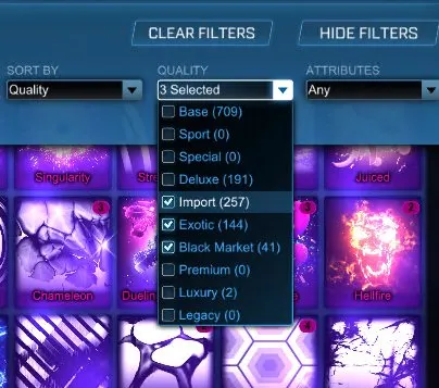 STOCK671 //TW Octane Fennec TW Standard Boost 40 Black Markets (K)