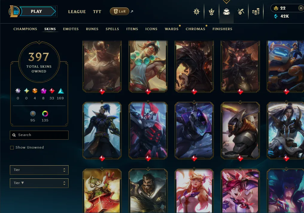 👑(EUW) DIAMOND IV (LAST SS, SUPER HIGH ELO) 🚀397 SKIN