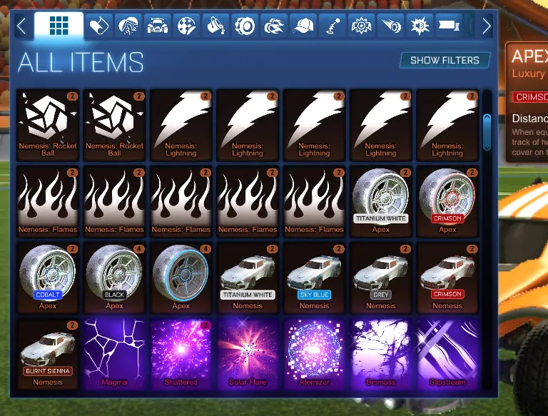 STOCK935 //TW Octane// Fennec //Black Nuke Apex Luxury Account 450+ Chests (K)
