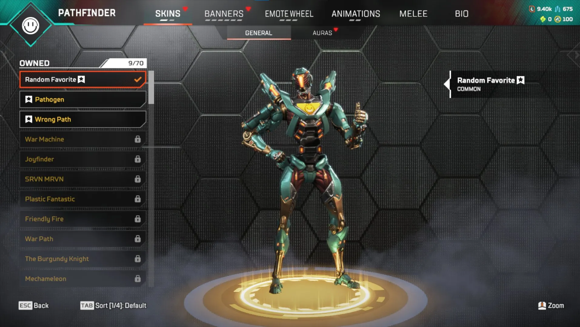 AP480 //FUZ Relic, Revenant Apex Nightmare, Razor's Edge Mythic, 52 Legendary Skins (K)