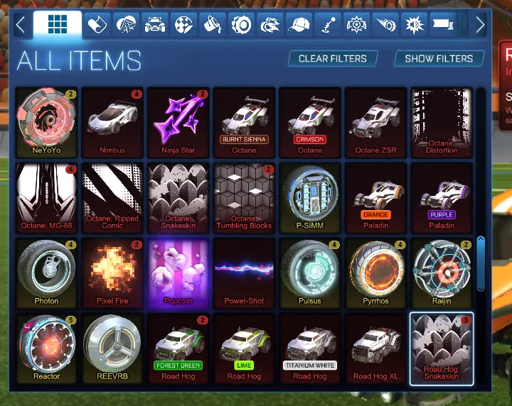 STOCK946 //Fennec Octane ZSR TW Boost 30+ Cars Loaded Account with Aftershock Breakout Centio Cyclo Desto (K)