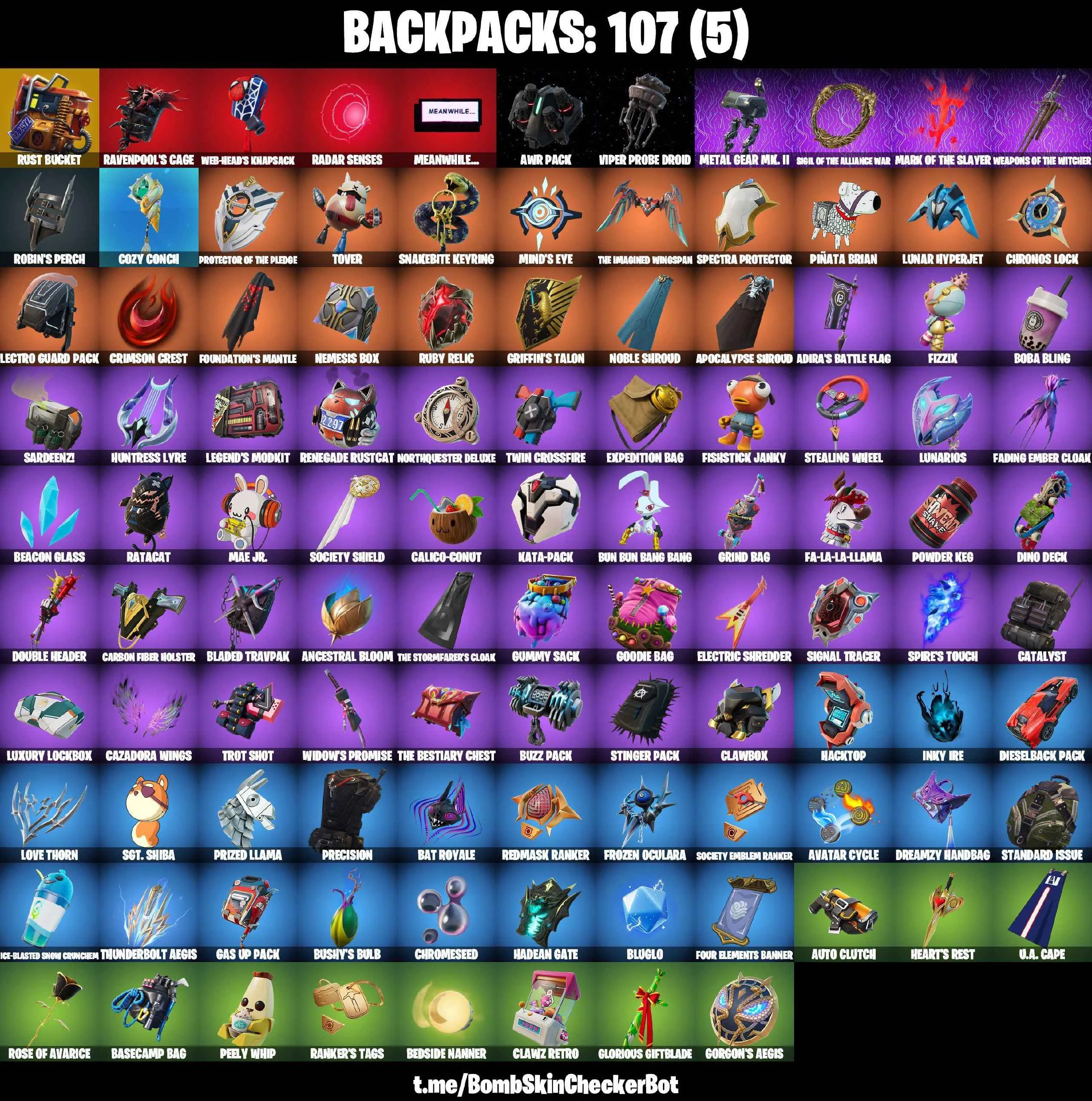 ❤️91 SKINS❤️ORANGE JUSTICE❤️RAVENPOOL❤️SPIDER-GWEN STACY❤️SPIDER-MAN❤️DARTH VADER❤️EVIE❤️ZOEY❤️MARIPOSA❤️TSUKI 2.0❤️ARTEMIS❤️HELSIE❤️REVERIE❤️MEOW SKULLS❤️HOPE❤️RUNWAY RACER❤️RUST BUCKET❤️CAN PLAY ON PSN❤️XBOX❤️PC❤️NINTENDO❤️MOBILE❤️1050 VBUCKS❤️