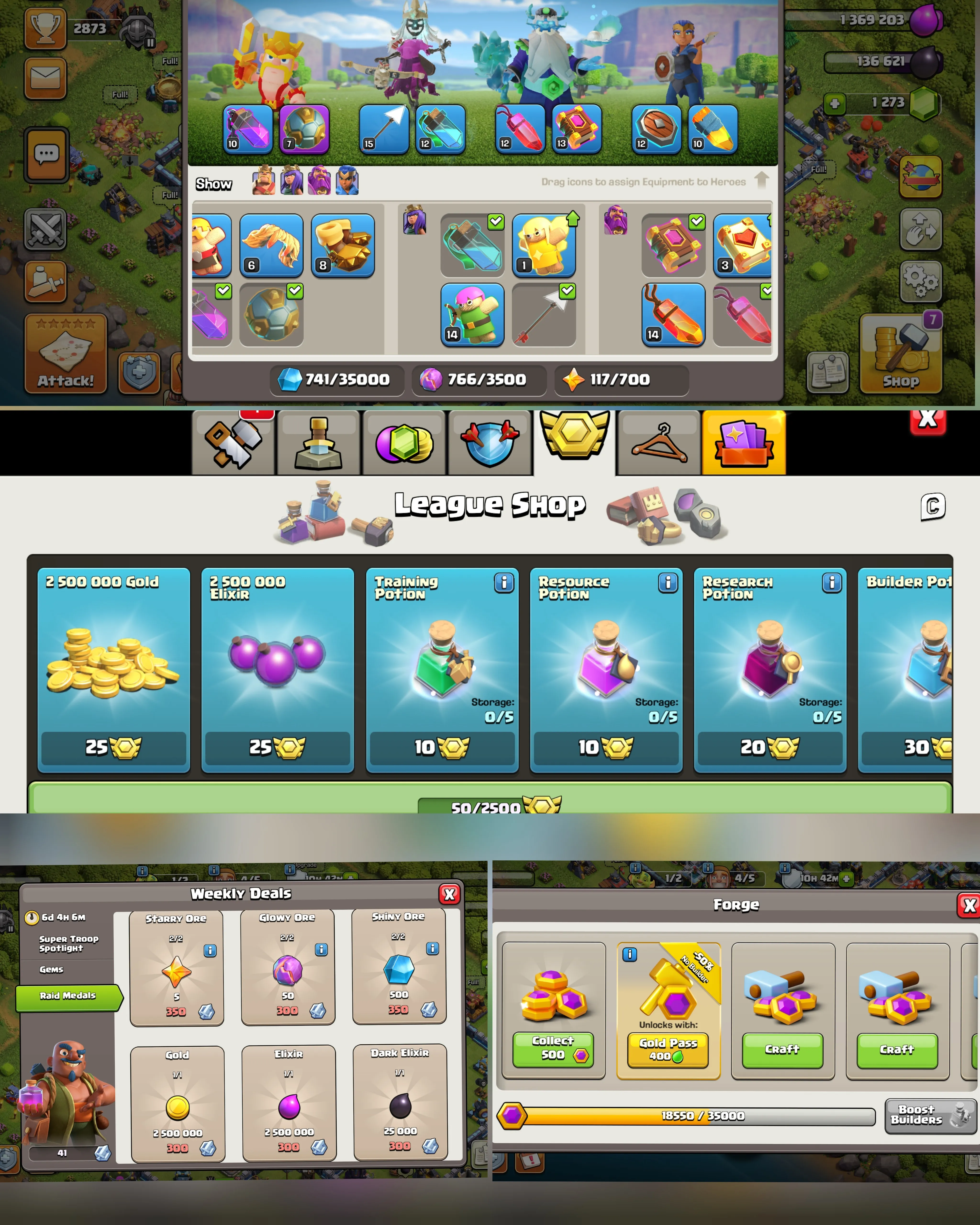 C053 TH13 - XP185 - 1,258 GEMS - CN 1,000 GEMS - BK58 SKIN2 SB7 - AQ73 SKIN2 - GW50 SKIN2 - RC13 - BM16 - BC16