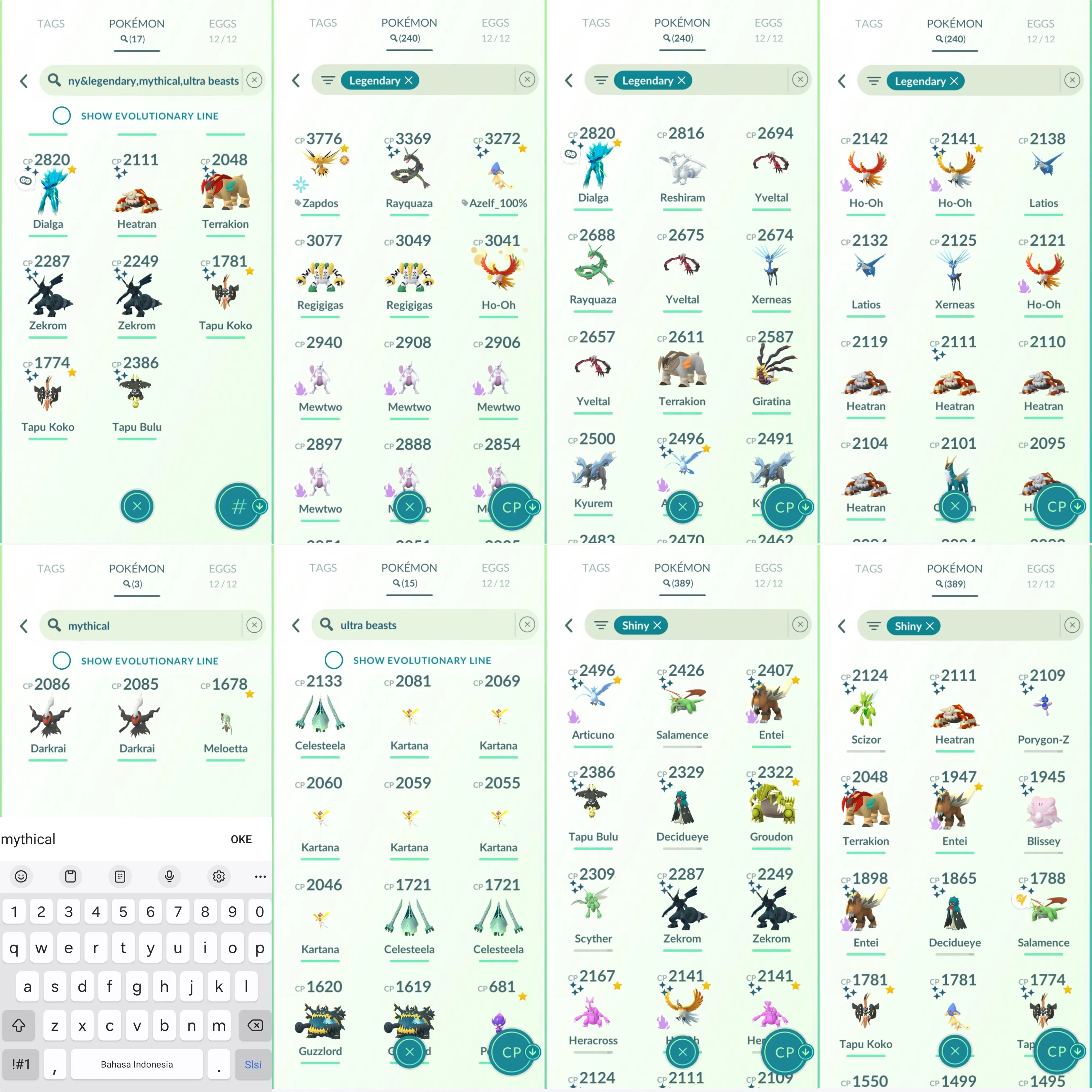 1035 LV46 Zapdos100. Shundo Azelf. Shiny: dialga origin roar of time, Rayquaza, primal Groudon, mega heracross