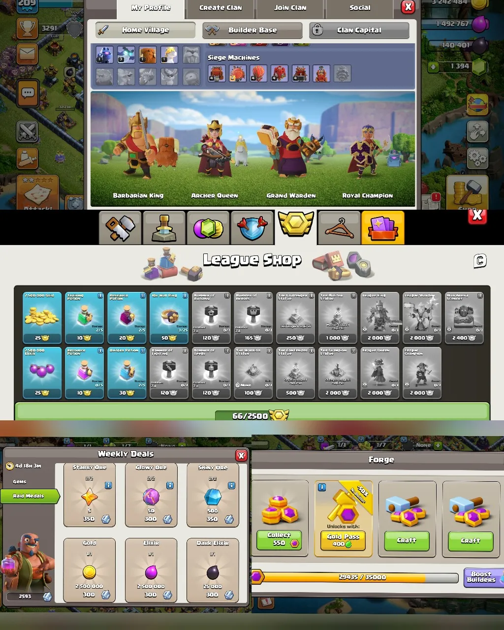 C002 TH14 SCENERY2 JUNGLE.PIRATE SCENERY.INFERNO WAR BASE-XP209-1,394 GEMS-CN 3,000 GEMS-BK77 SKIN3 PIXEL.WARRIOR GG17