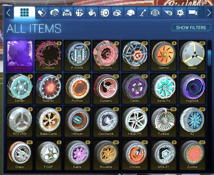 RL796 //LUXURY ACC Titanium White Octane, Fennec, 65+ Cars, 90+ Black Markets, Pulsus, Looper(K)