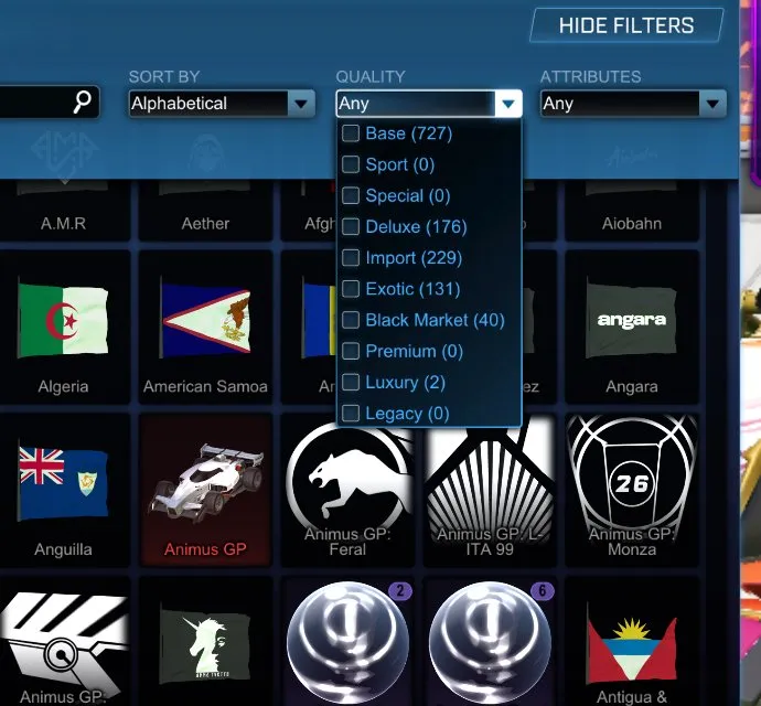 STOCK662 //Fennec, Dominus, Fire God, Dueling Dragons, 35+ Cars, 35+ Black Markets, Painted Merc (K)