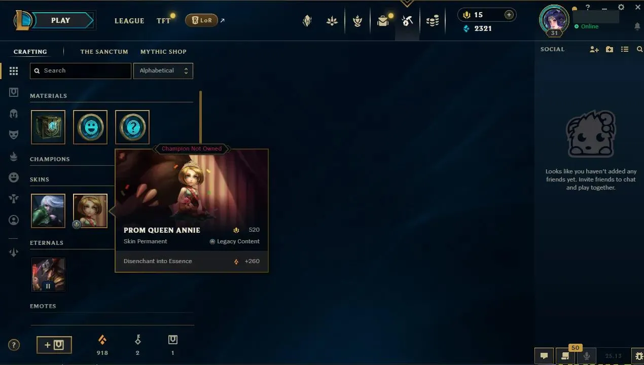 ✨ EUW ⭐ Handlevel  ✨Crime City Twitch ⸱ WR: 89% ⸱ Max LP Gains ⚡ Silver II (4 LP)  🎨 Skins: 1 ♾️ Lifetime Ownership 📧 Full Email Access 👑 High Quality Riot Account #THEHUB