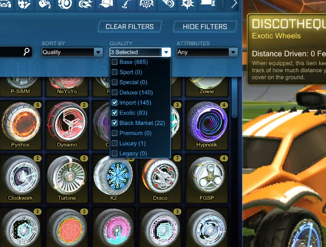 STOCK950 //Fennec Dominus 200+ Imports Exotics Black Market Bodies Wheels Boosts (K)
