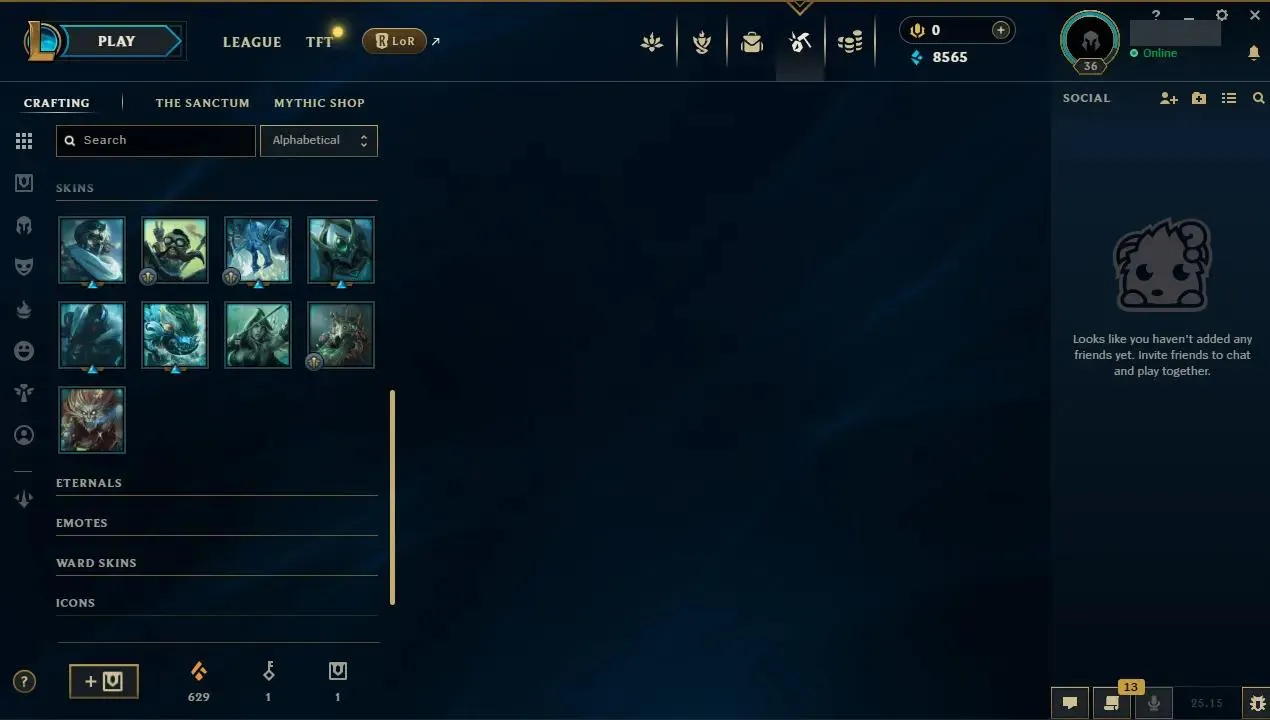 🌍 EUNE ⚡ Diamond IV (26 LP)✨ WR: 82% 🔥 MAX LP GAINS [+30] & INSANE SKIN LOOT! ♾️ Lifetime Ownership 📧 Full Email Access #x425
