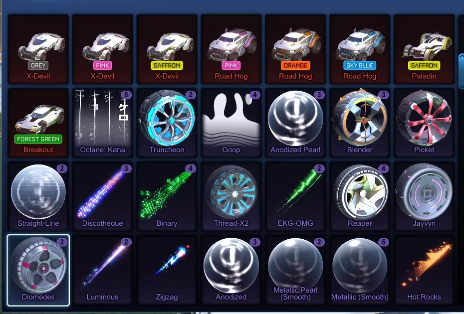 STOCK691 //ACC with Fennec, Scarab, 35+ Black Markets, Anodized Pearl, Dueling Dragons, Mainframe, Heatwave (K)