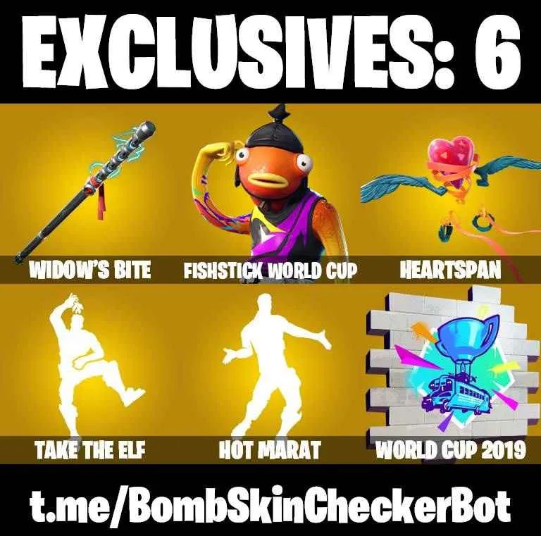 ❤️63 SKINS❤️FISHSTICK(MAX)❤️GHOUL TROOPER❤️MAYA❤️ONESIE(MAX)❤️AURA❤️AGENT PEELY❤️LYNX(STAGE 4)❤️ZENITH(STAGE 4)❤️HYBRID(STAGE 4)❤️BLACKHEART(STAGE 8)❤️NOG OPS❤️JOLLY JAMMER❤️PEPPERMINT PICK❤️TAKE THE ELF❤️CAN PLAY ON PSN❤️XBOX❤️PC❤️NINTENDO❤️MOBILE❤️