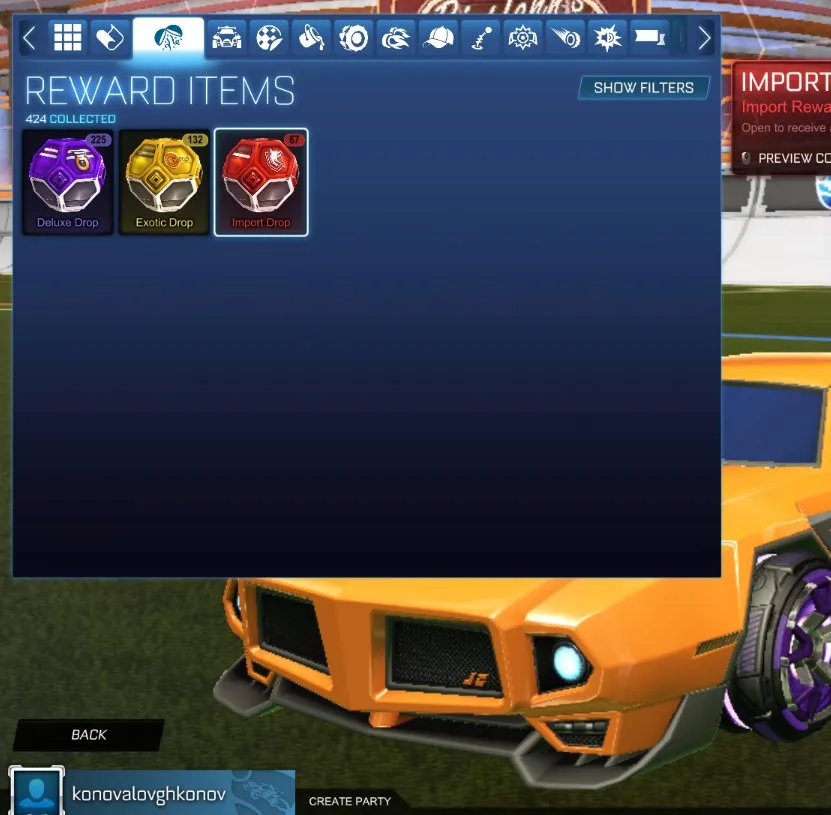 STOCK676 //Fennec, Titanium White Paladin, 400+ Drops, Many Painted Bodies and Black Market Goal Explosions (K)