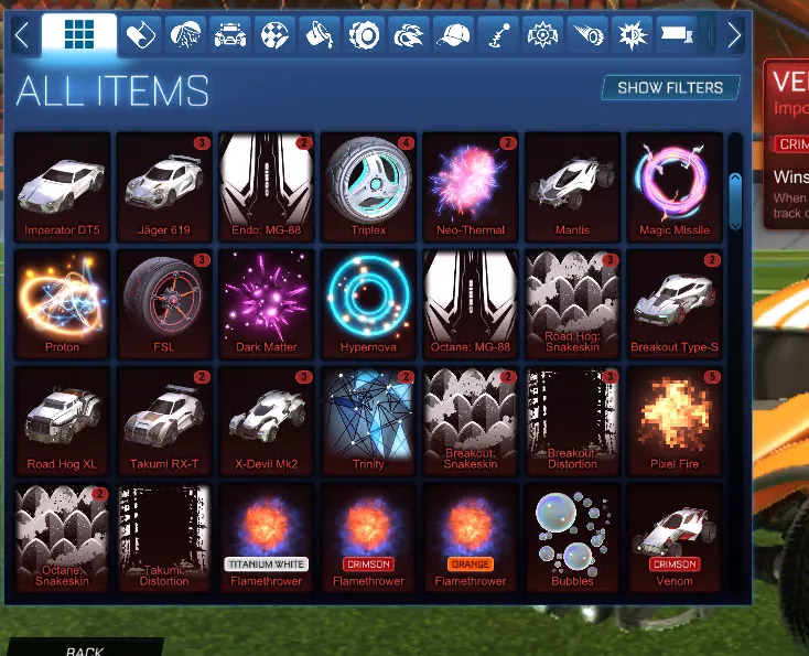 STOCK898 //Fennec Paladin 20+ BMs Anodized Pearl Future Fashion Heatseeker Photon Nemesis Galaxy Zomba (K)