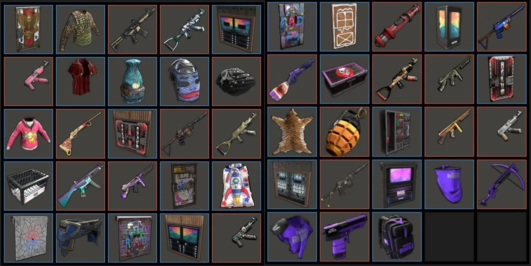 RT220 312 RUST Skins Twitch Drops Kick Drops No $5 Limit Collectible Limited Edition Items in Pictures