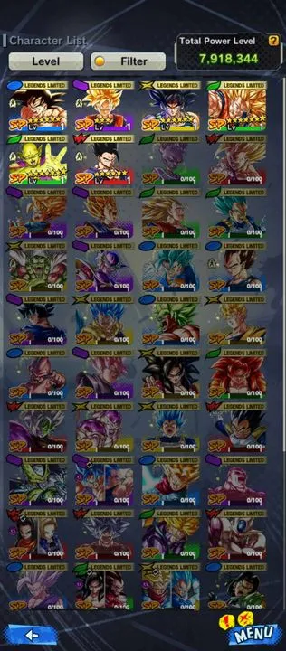 Android+IOS-ULTRA Instinct Goku-LF(Ultimate Gohan+SS 3 Goku+Bardock+Piccolo+Gohan+Goku)-Sparking Good Star+Good Equi-DR268
