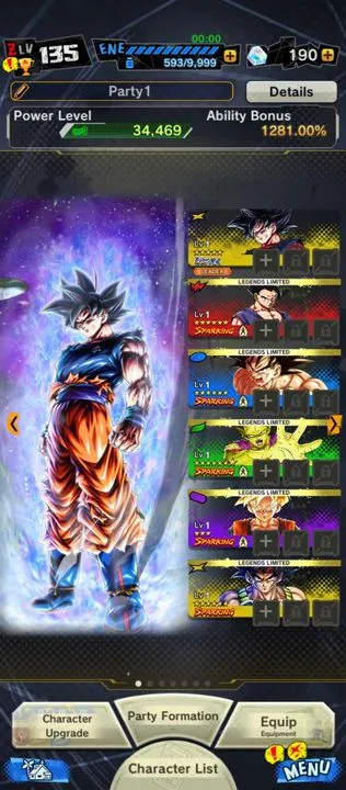 Android+IOS-ULTRA Instinct Goku-LF(Ultimate Gohan+SS 3 Goku+Bardock+Piccolo+Gohan+Goku)-Sparking Good Star+Good Equi-DR268