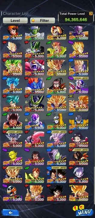 IOS+Android-Instins Goku 12 star+Super 17 Red Star+Beast Gohan 10 star+New Vegeta and Goku Red star+Super Vegeta+Namek Goku+new Shin 10 star+Android 16+Many Sparking Red Star-Good Equipment-DR455